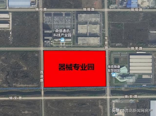 乐动体育青岛高新区规划2大千亩产业园区 具置公布(图2)