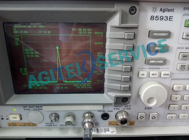 安捷伦频谱分析仪8593E超差20dbm维修LD乐动体育(图2)