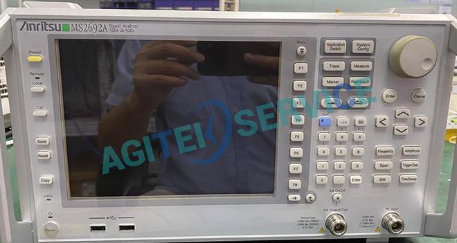 频谱分析仪维修MS2692A无法进入校准系统案例-安泰安立仪器维修乐动体育 LD体育(图2)