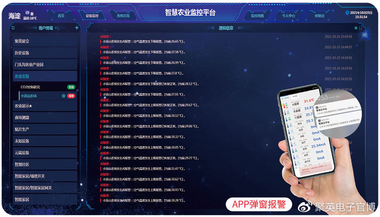 乐动体育【智慧农业】聚英温室远程控制系统手机随时控温通风农业黑科技(图7)
