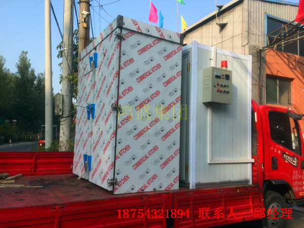 【用真情LD乐动 乐动体育锻造产品以爱心打造质量。】泊头市解放街道办事处蒸汽醒发室、控温控湿定时醒发箱、推车式蒸房发货现场(图2)