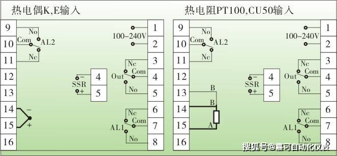 LD乐动体育温控器接线图及原理(图2)