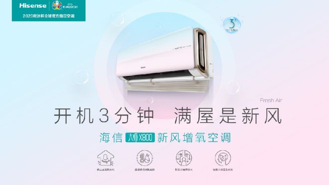 海信新风空调：控温、控湿、新风黑科技带来全面功能！LD乐动体育(图5)