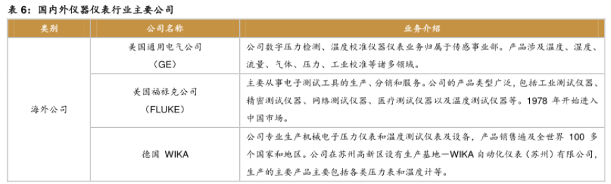 LD乐动体育国内外仪器仪表公司有哪些？仪器仪表厂家排名一览