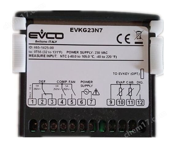 意大利EVCO美控温控器EV3B23N7现货乐动体育 LD体育(图2)