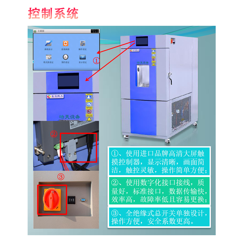 乐动体育小型环境试验设备 80L恒温恒湿机(图2)