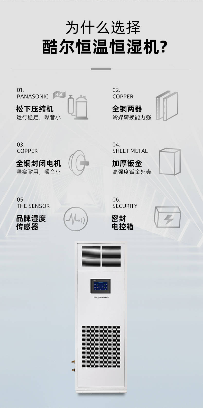 恒温恒湿机的功能及特点智能控温调试的空调设备哪家的效果质量好乐动体育 LD体育(图2)