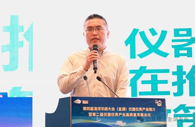 第四届淮河华商大会（金湖）仪器仪乐动体育 LD体育表产业推介暨第二届仪器仪表产业高质量发展会议在金举行(图6)