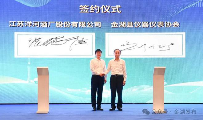 第四届淮河华商大会（金湖）仪器仪乐动体育 LD体育表产业推介暨第二届仪器仪表产业高质量发展会议在金举行(图8)