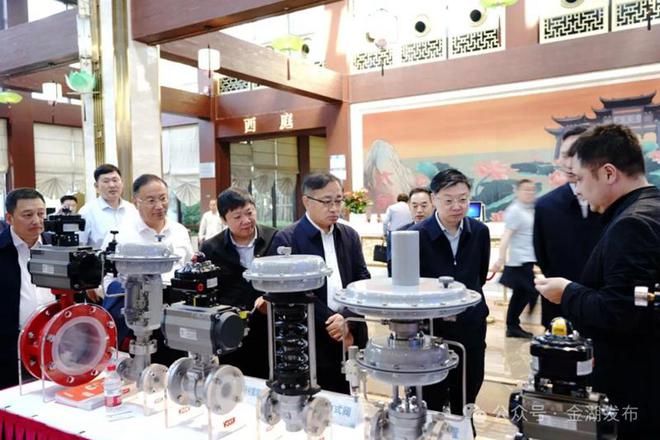 江苏省5·20世界计量日活动启动仪式暨“市监护航 聚力发展”第二届仪器仪表产业高质量发展会议在金湖召开LD乐动体育(图10)